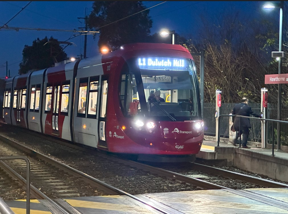 Sydney Light Rail Tram